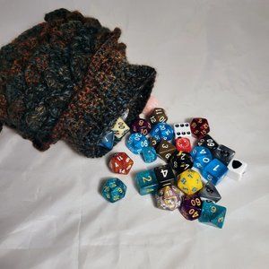 Geode Dragon Scale Egg Dice Bag